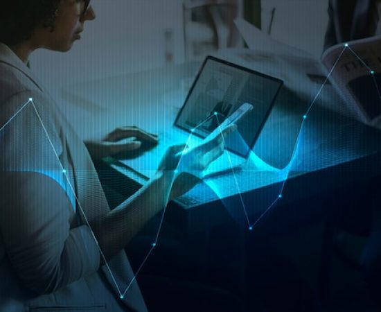 businesswoman-networking-using-digital-devices_53876-101875